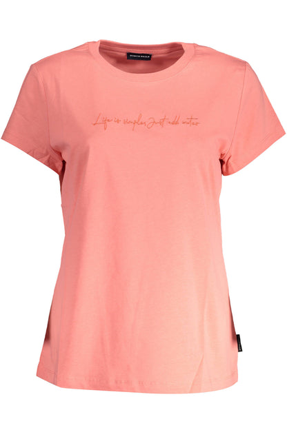 North Sails T-Shirt Maniche Corte Donna Rosa - mem39