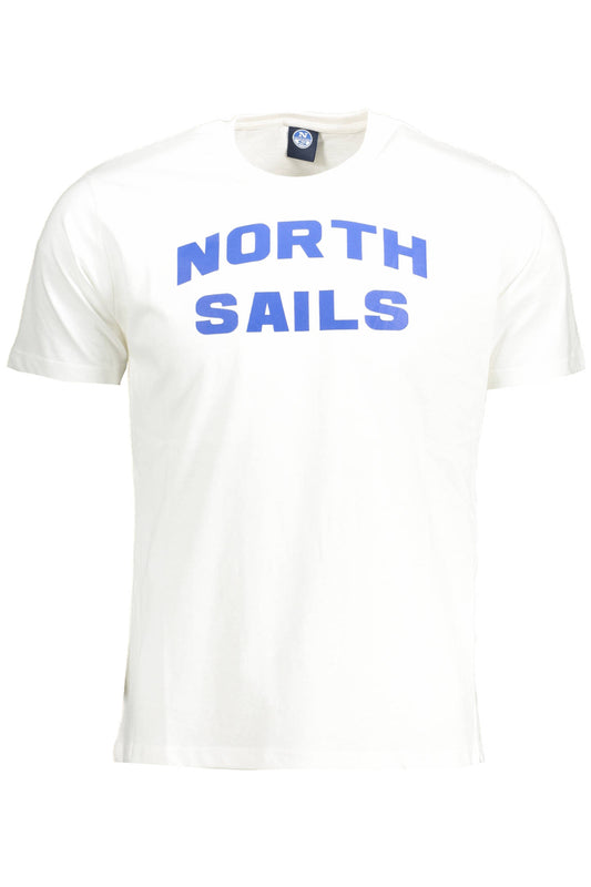 North Sails T-Shirt Maniche Corte Uomo Bianco - mem39