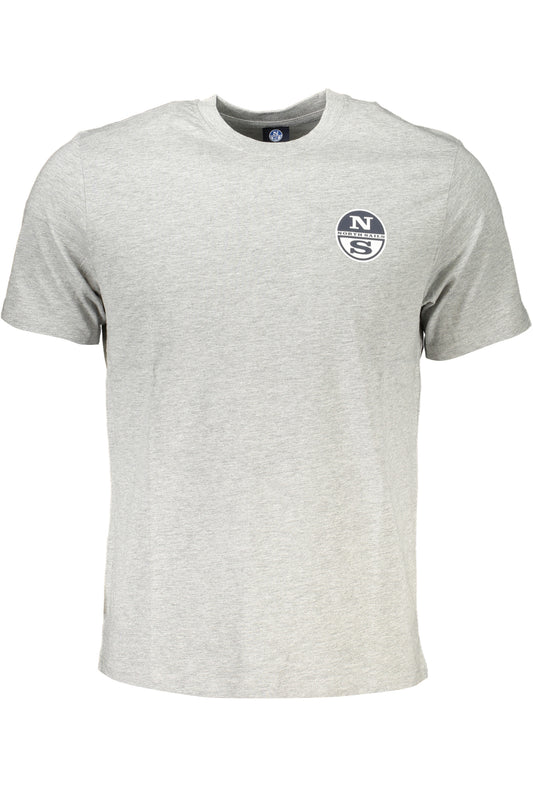 North Sails T-Shirt Maniche Corte Uomo Grigio"" - mem39