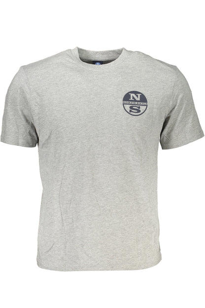 North Sails T-Shirt Maniche Corte Uomo Grigio"" - mem39