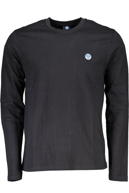 North Sails T-Shirt Maniche Lunghe Uomo Nero