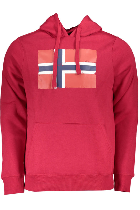 Norway 1963 Felpa Senza Zip Uomo Rosso"" - mem39