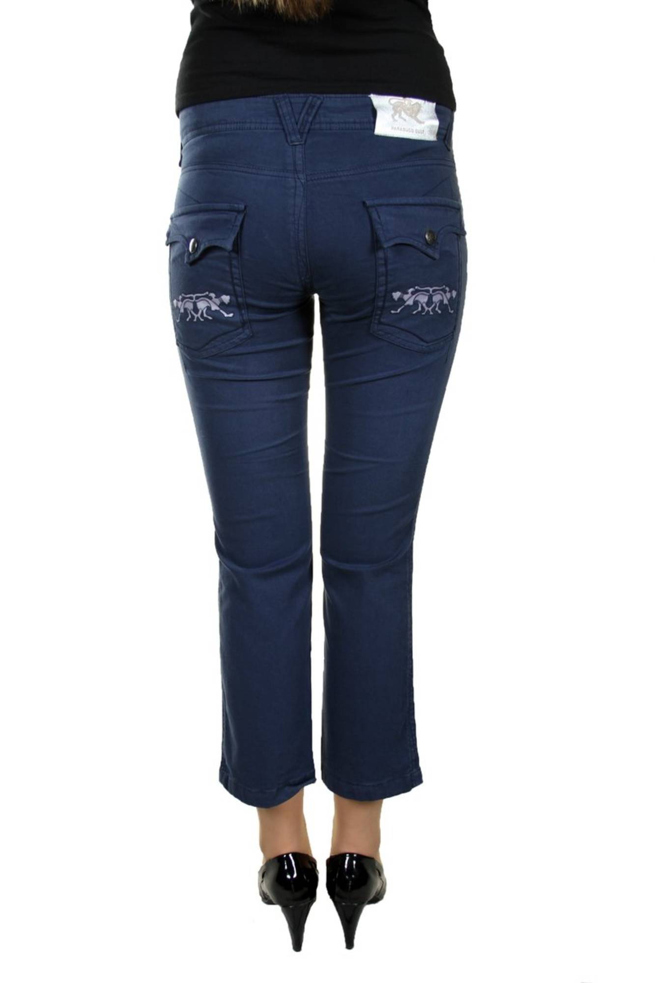 Parasuco Pantalone Pinocchietto Donna Blu"" - mem39