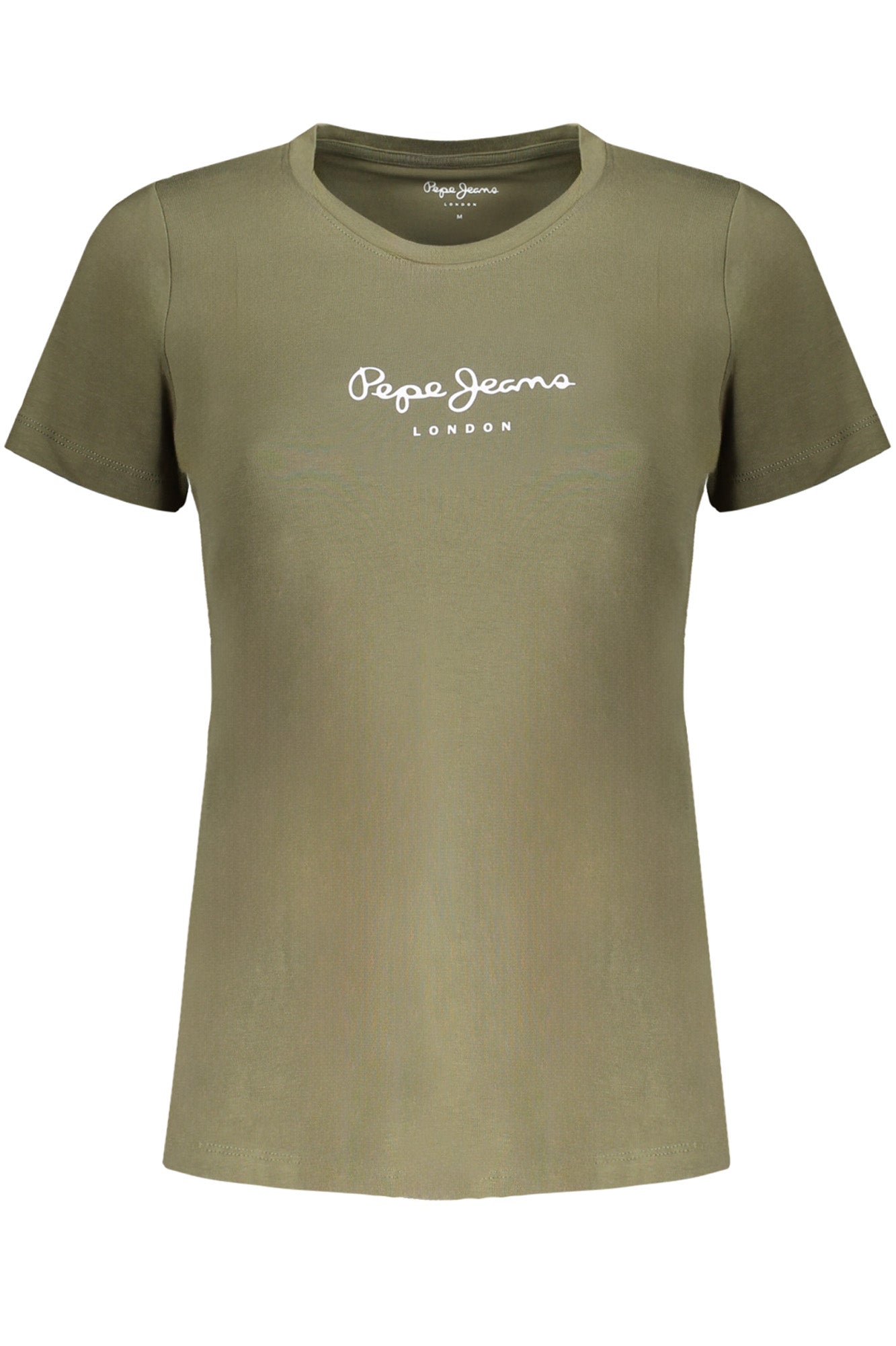 Pepe Jeans T-Shirt Maniche Corte Donna Verde"" - mem39