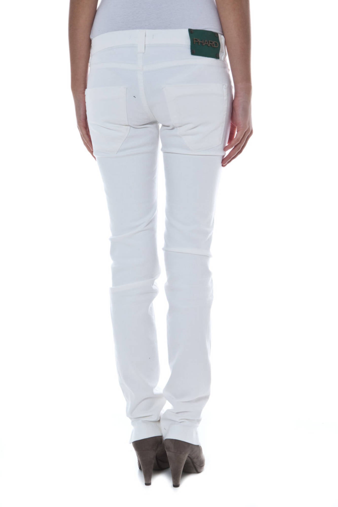 Phard Pantalone Donna Bianco - mem39