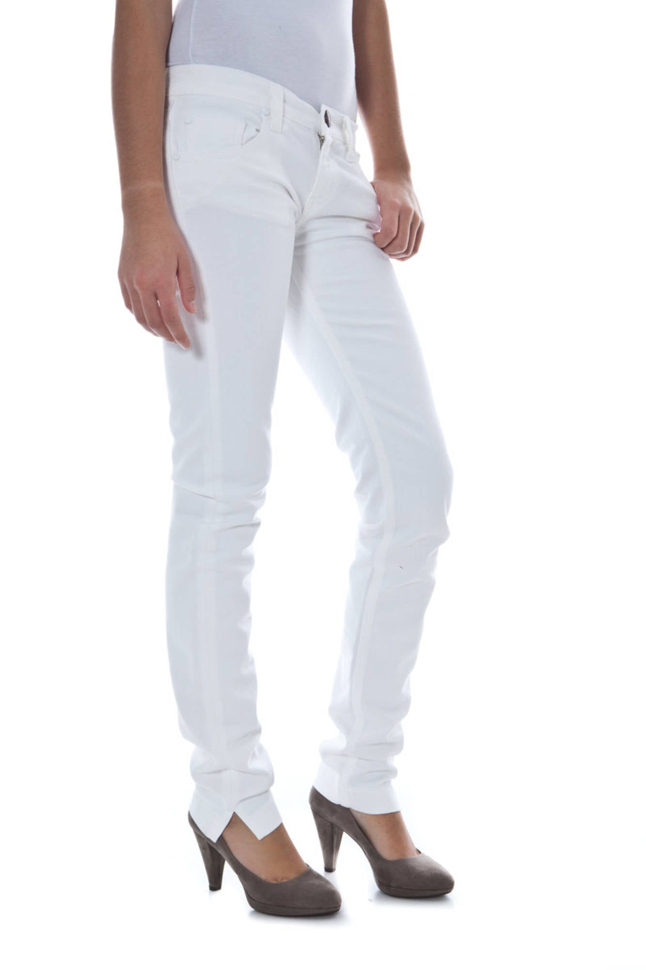 Phard Pantalone Donna Bianco - mem39