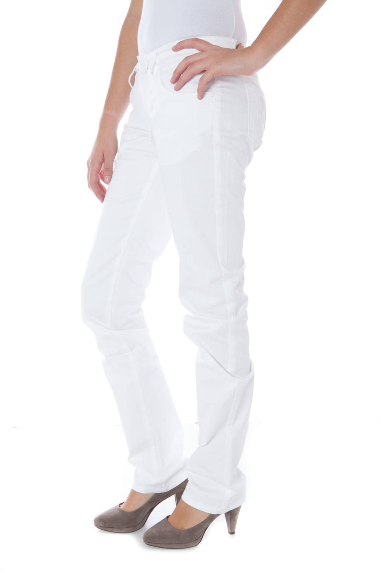 Phard Pantalone Donna Bianco"" - mem39