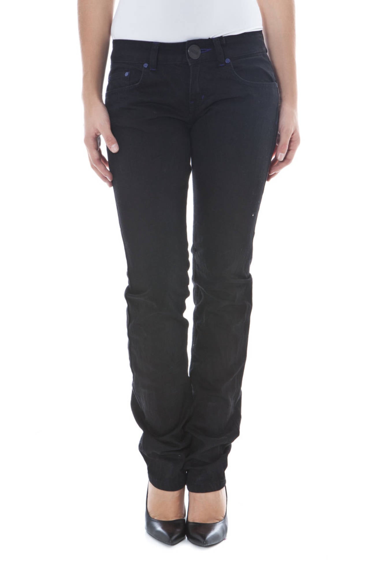 Phard Pantalone Donna Nero - mem39