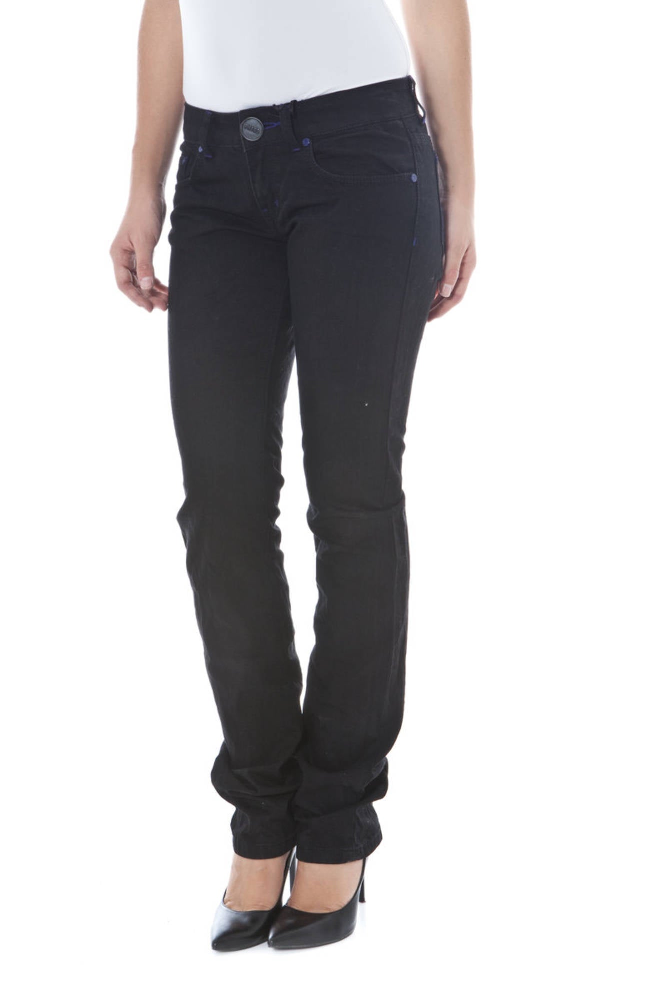 Phard Pantalone Donna Nero - mem39