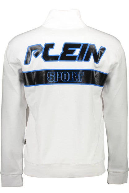 Plein Sport Felpa Con Zip Uomo Bianco"" - mem39