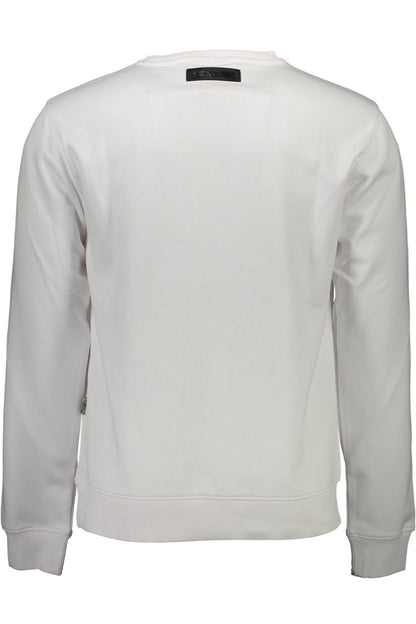 Plein Sport Felpa Senza Zip Uomo Bianco"" - mem39