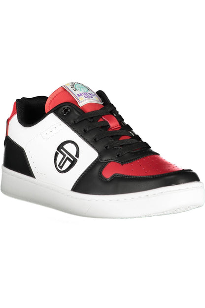 SERGIO TACCHINI LA-COLLEGE-LOW-HOOP-LTX-STM224064_NERO_BLACKRED