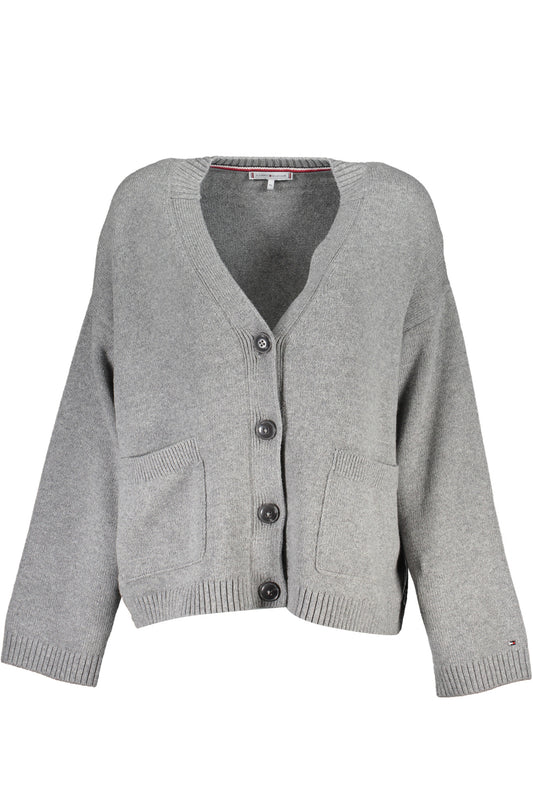 Tommy Hilfiger Cardigan Donna Grigio"" - mem39