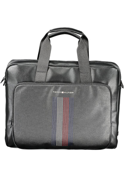 Tommy Hilfiger Cartella Uomo Nero - mem39