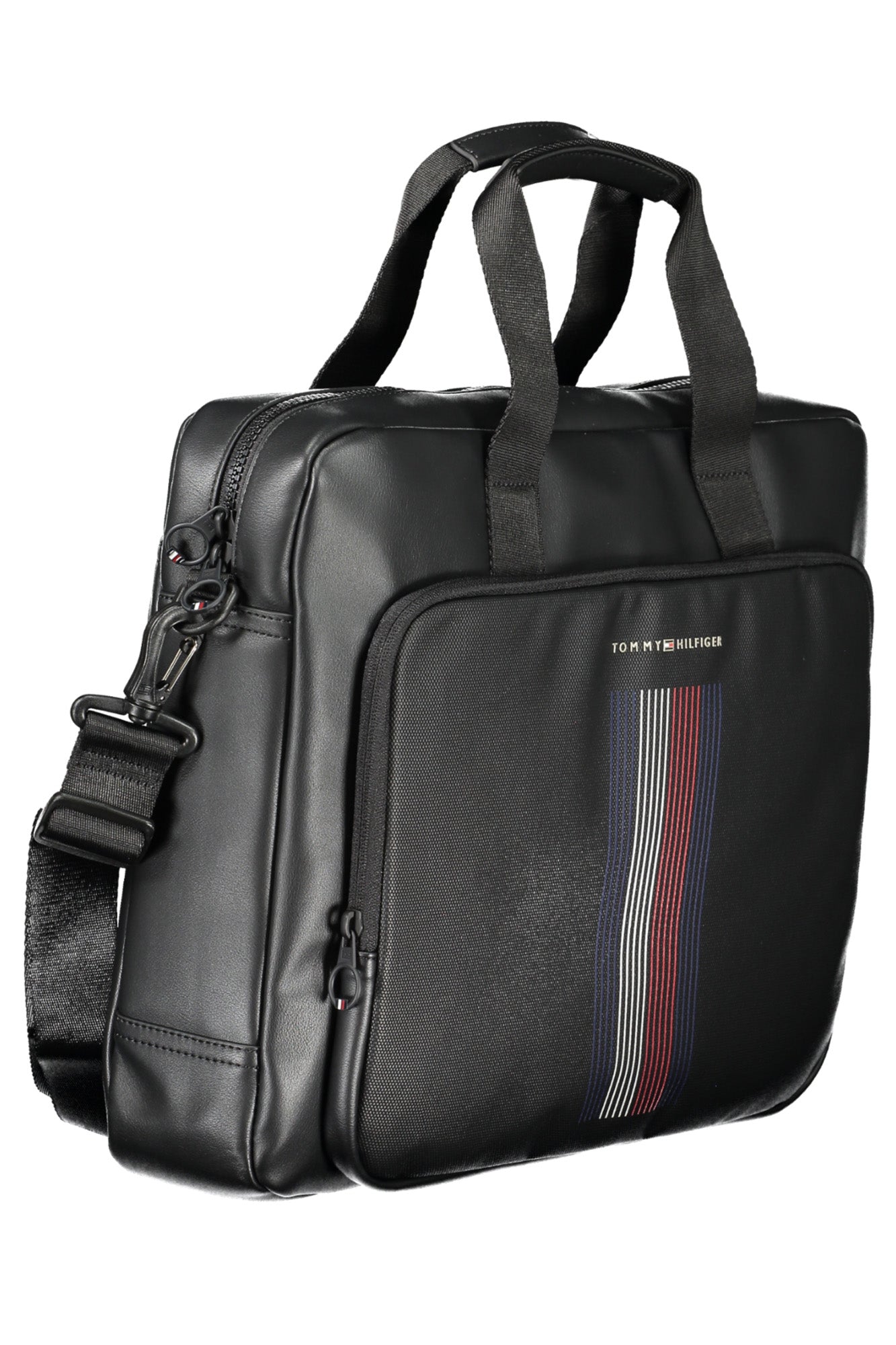 Tommy Hilfiger Cartella Uomo Nero - mem39