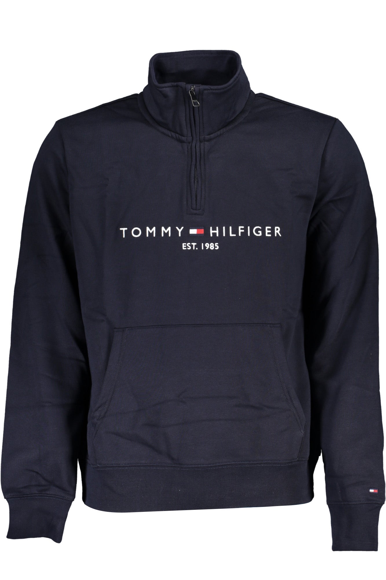 Tommy Hilfiger Felpa Senza Zip Uomo Blu"" - mem39