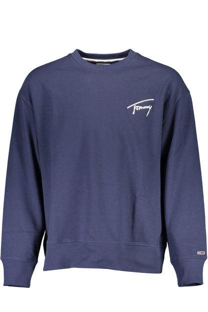 Tommy Hilfiger Felpa Senza Zip Uomo Blu"" - mem39