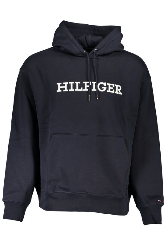 Tommy Hilfiger Felpa Senza Zip Uomo Blu"" - mem39