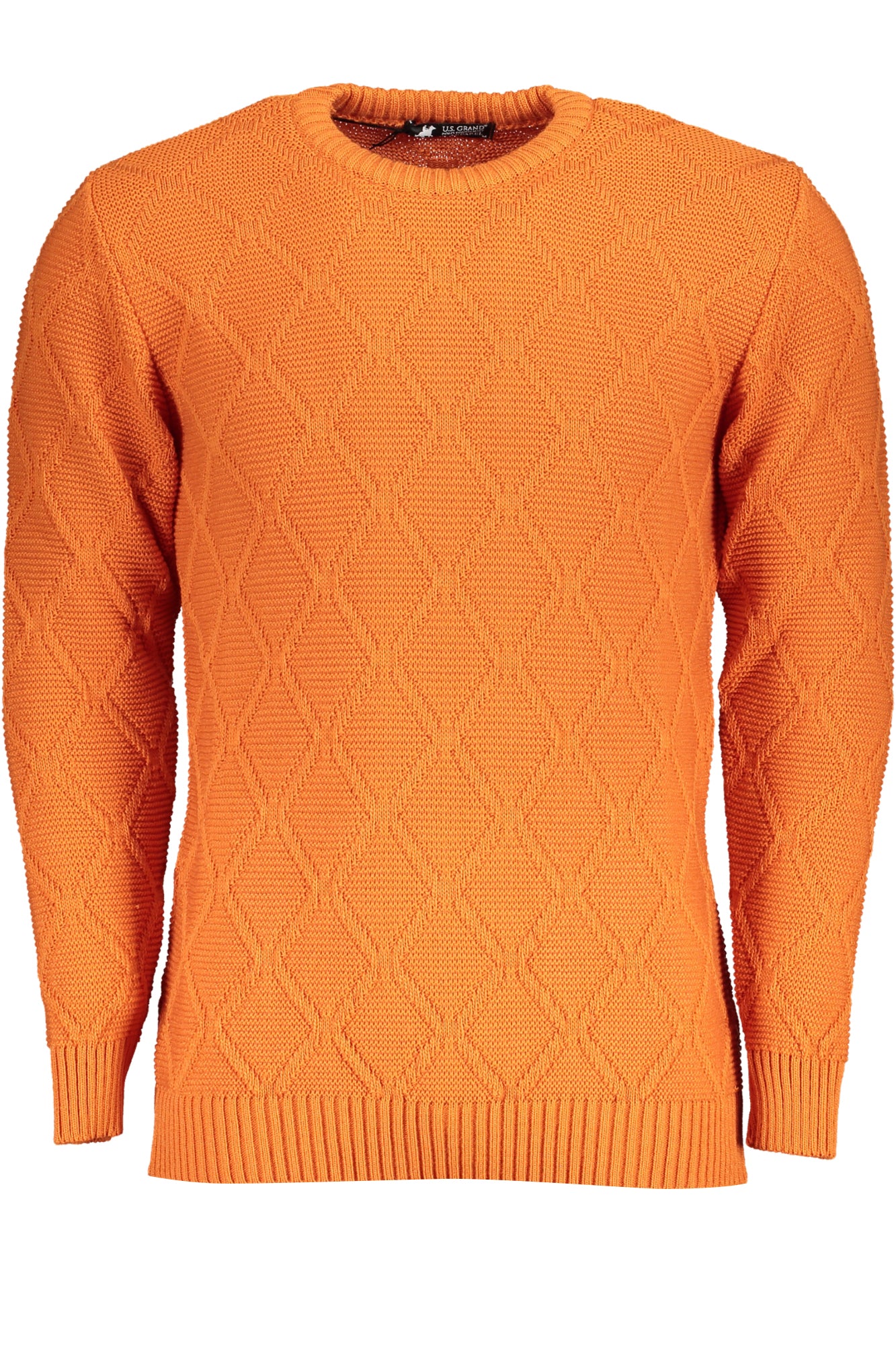 U.S. Grand Polo Maglione Uomo Arancio"" - mem39