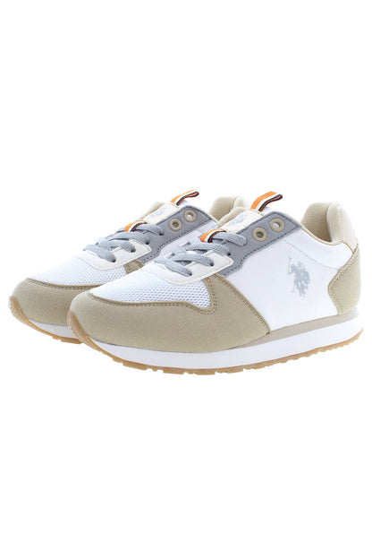 U.S. Polo Best Price Calzatura Sportiva Bambina Beige"" - mem39