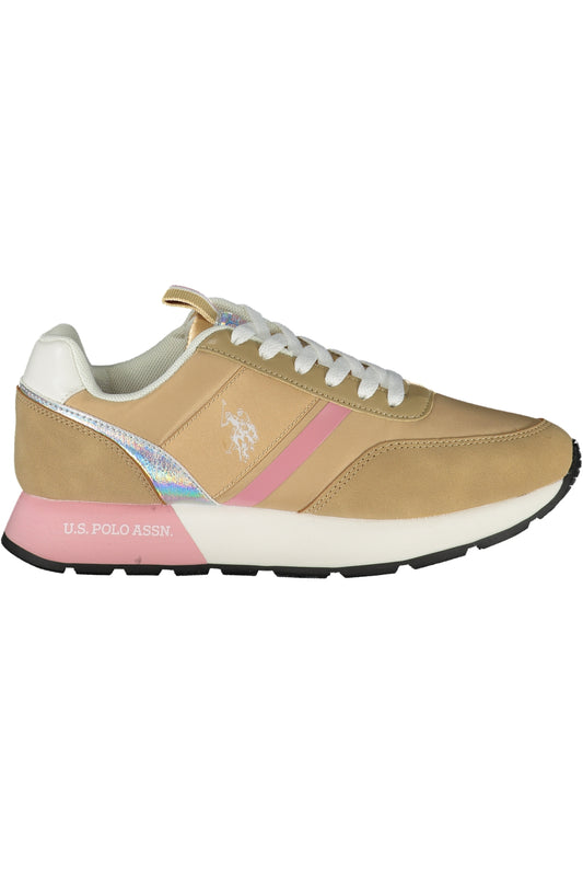 U.S. Polo   Best Price Calzatura Sportiva Donna Beige"" - mem39